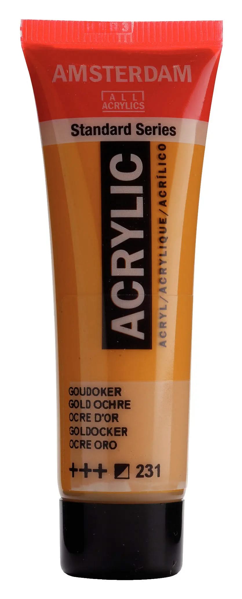 Amsterdam Standard Series Acrylfarbe Tube 20 ml Goldocker 231 - Kidis Art