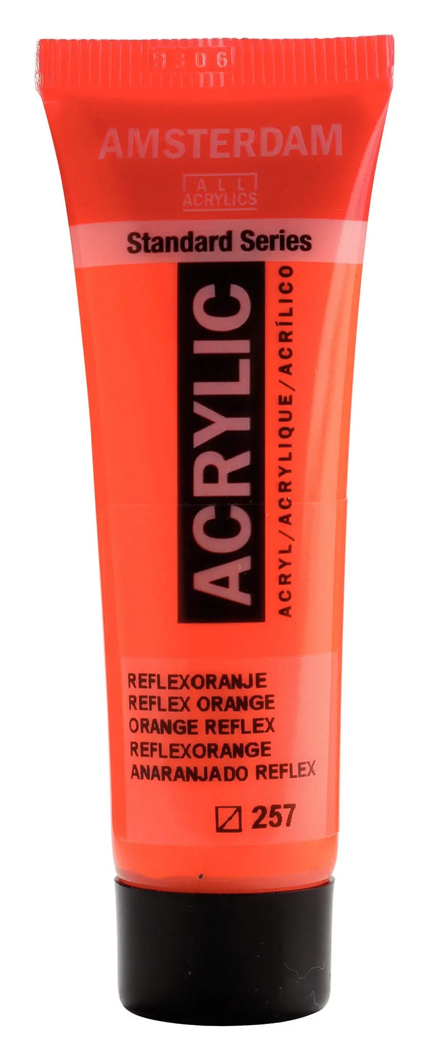 Amsterdam Standard Series Acrylfarbe Tube 20 ml Reflexorange 257 - Kidis Art