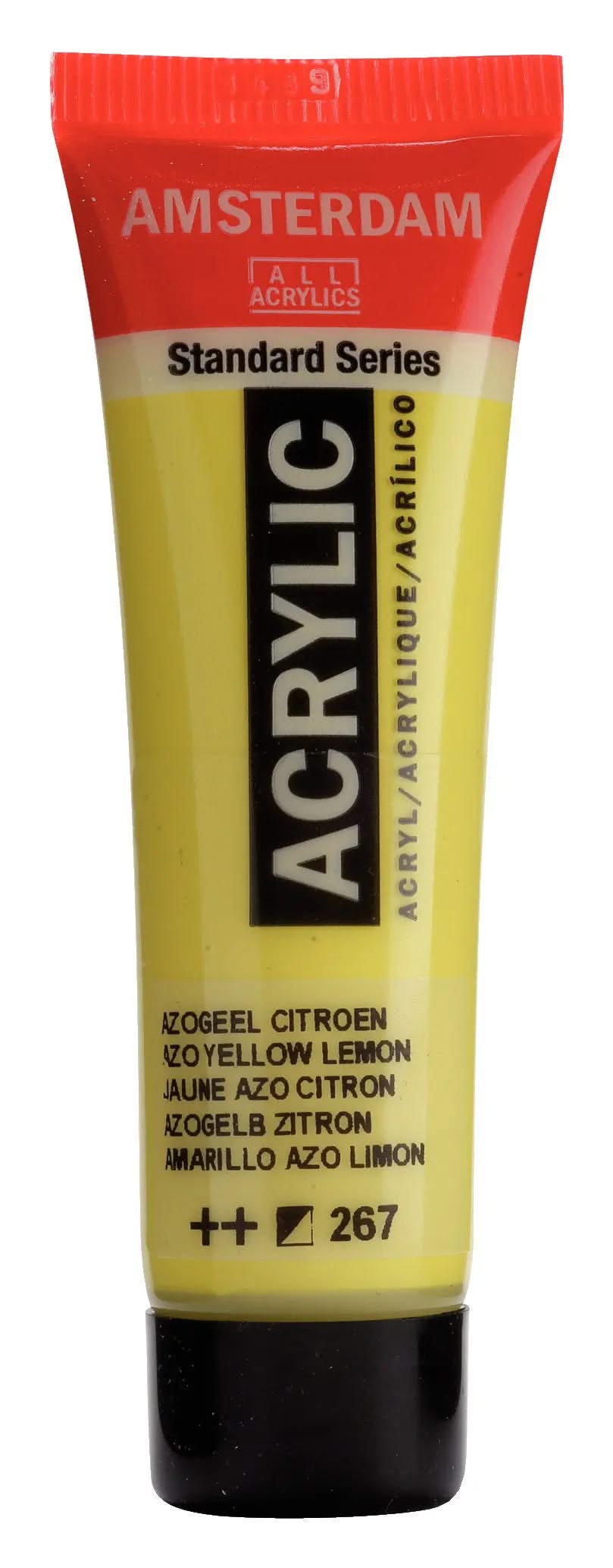 Amsterdam Standard Series Acrylfarbe Tube 20 ml Azogelb Zitrone 267 - Kidis Art