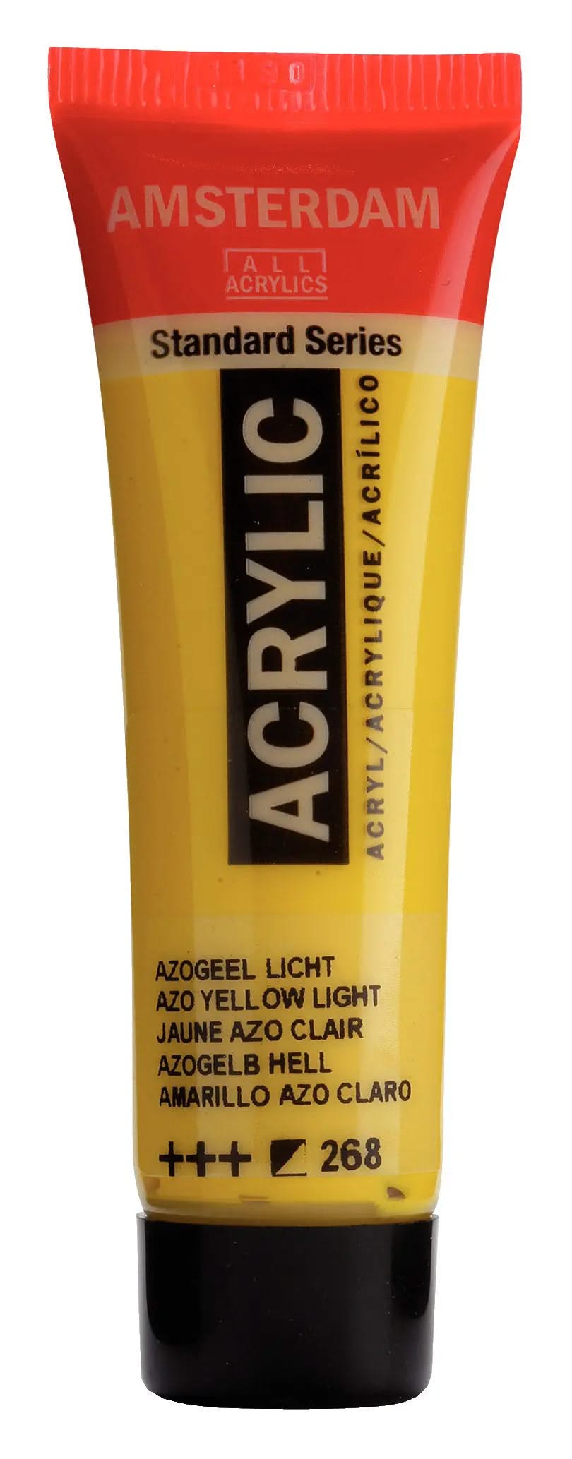Amsterdam Standard Series Acrylfarbe Tube 20 ml Azogelb Hell 268 - Kidis Art