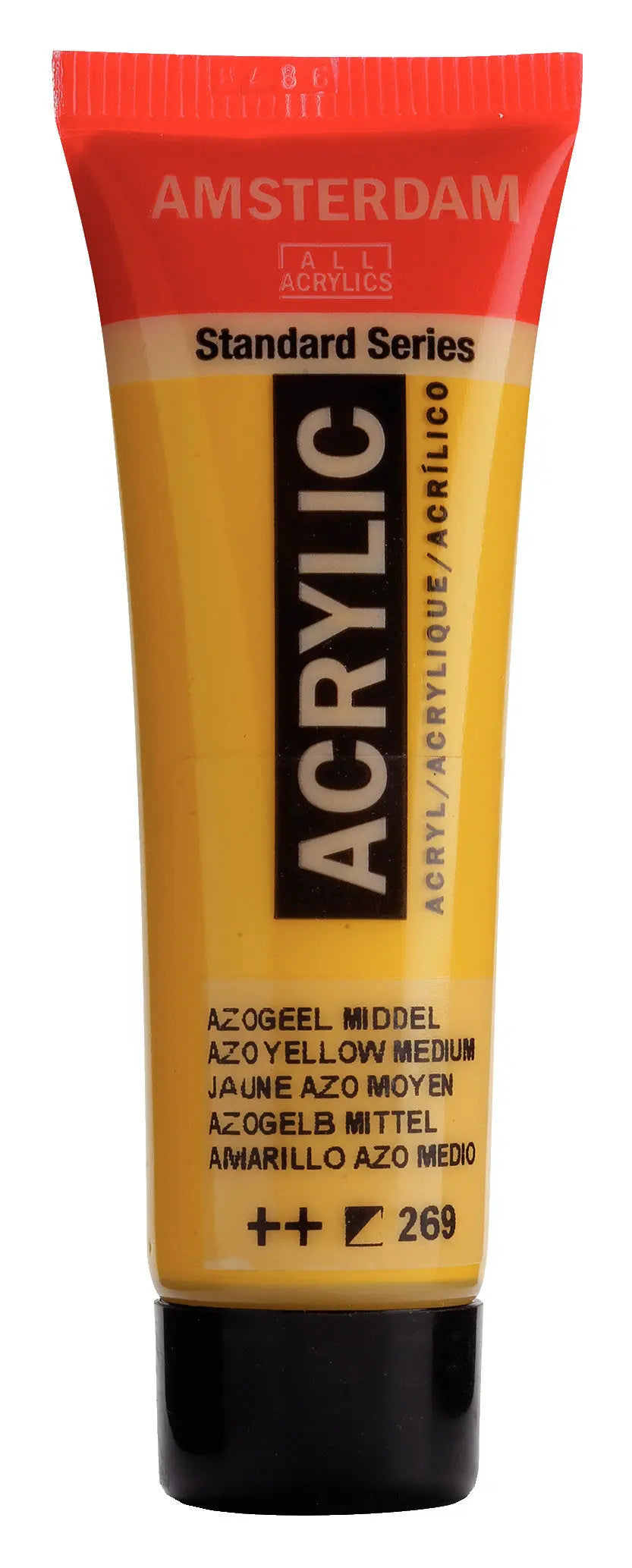 Amsterdam Standard Series Acrylfarbe Tube 20 ml Azogelb Mittel 269