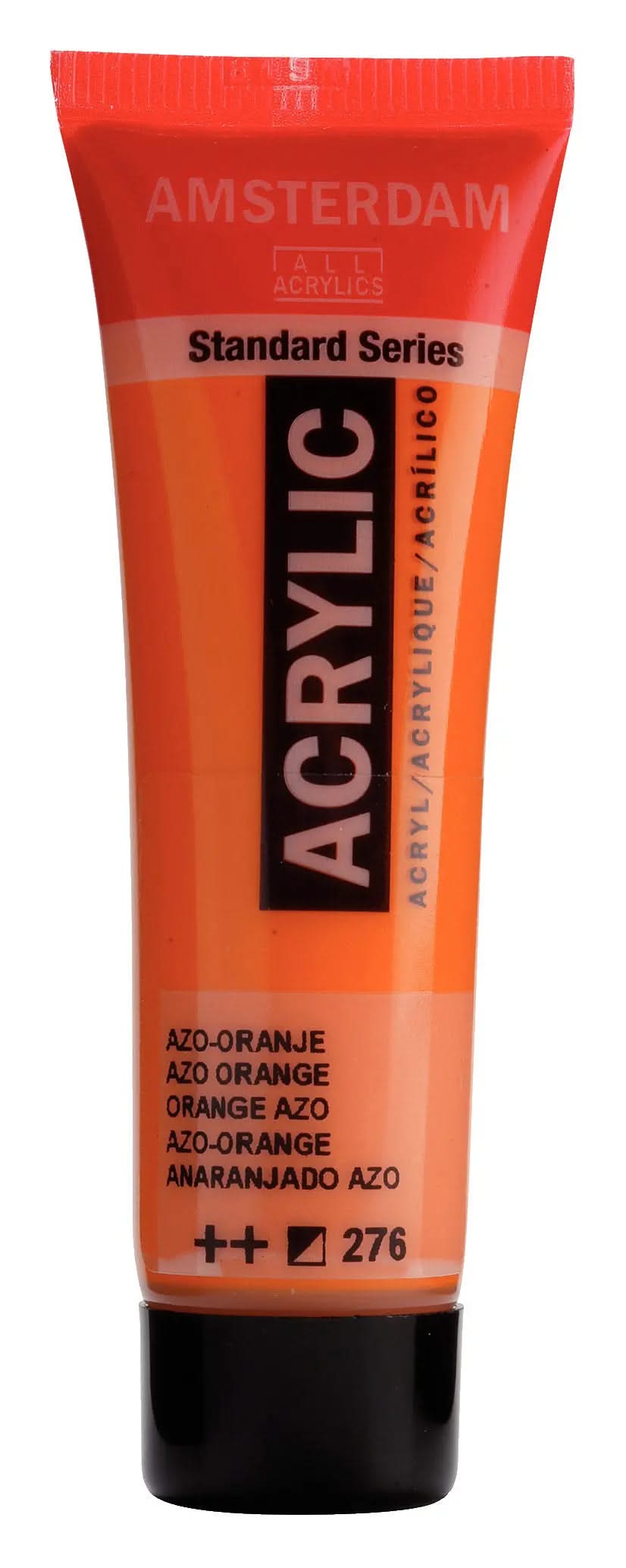 Amsterdam Standard Series Acrylfarbe Tube 20 ml Azo-Orange 276 - Kidis Art