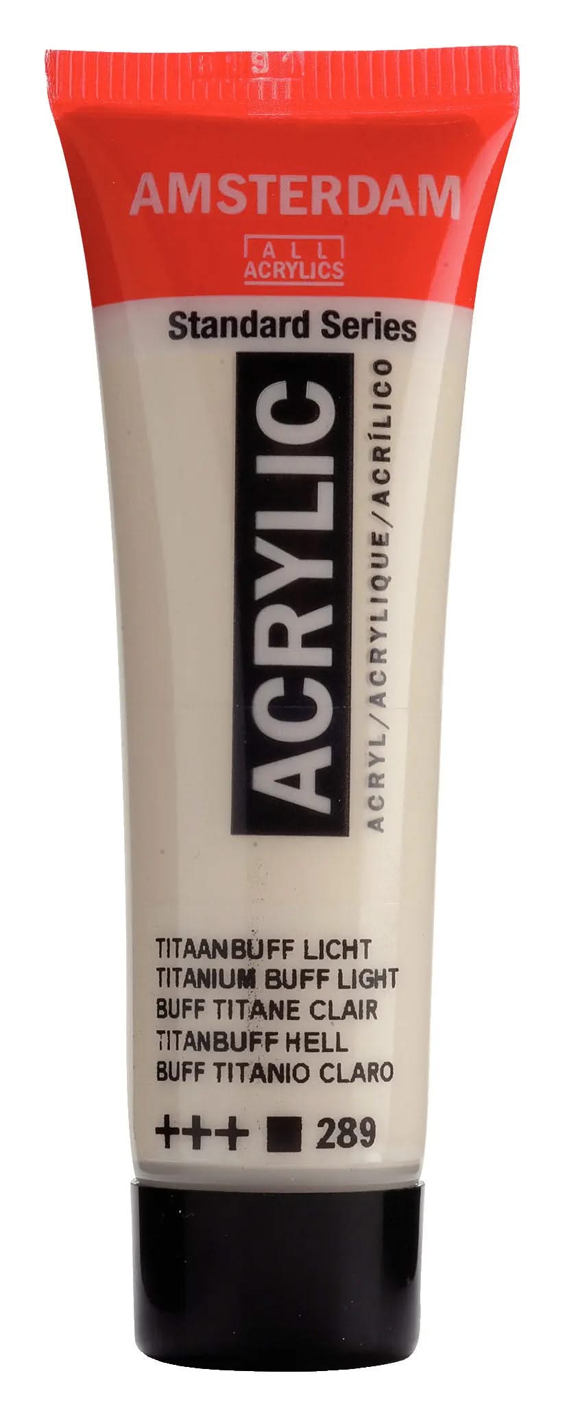 Amsterdam Standard Series Acrylfarbe Tube 20 ml Titanbuff Hell 289 - Kidis Art
