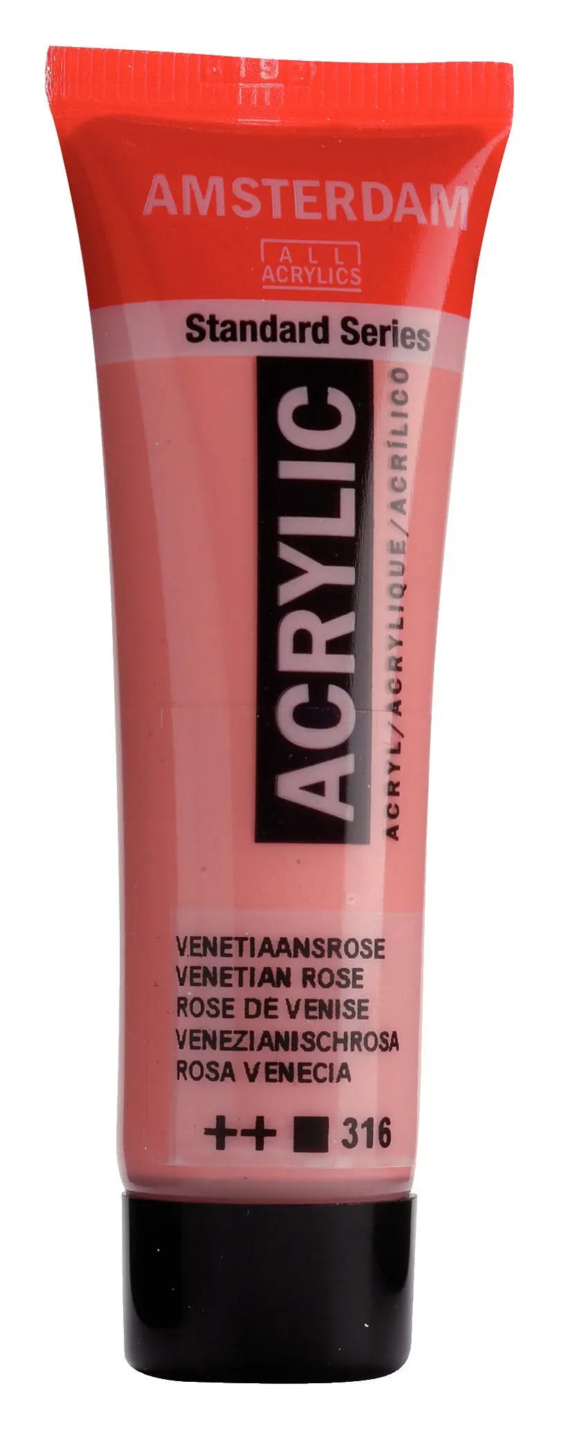 Amsterdam Standard Series Acrylfarbe Tube 20 ml Venezianischrosa 316 - Kidis Art