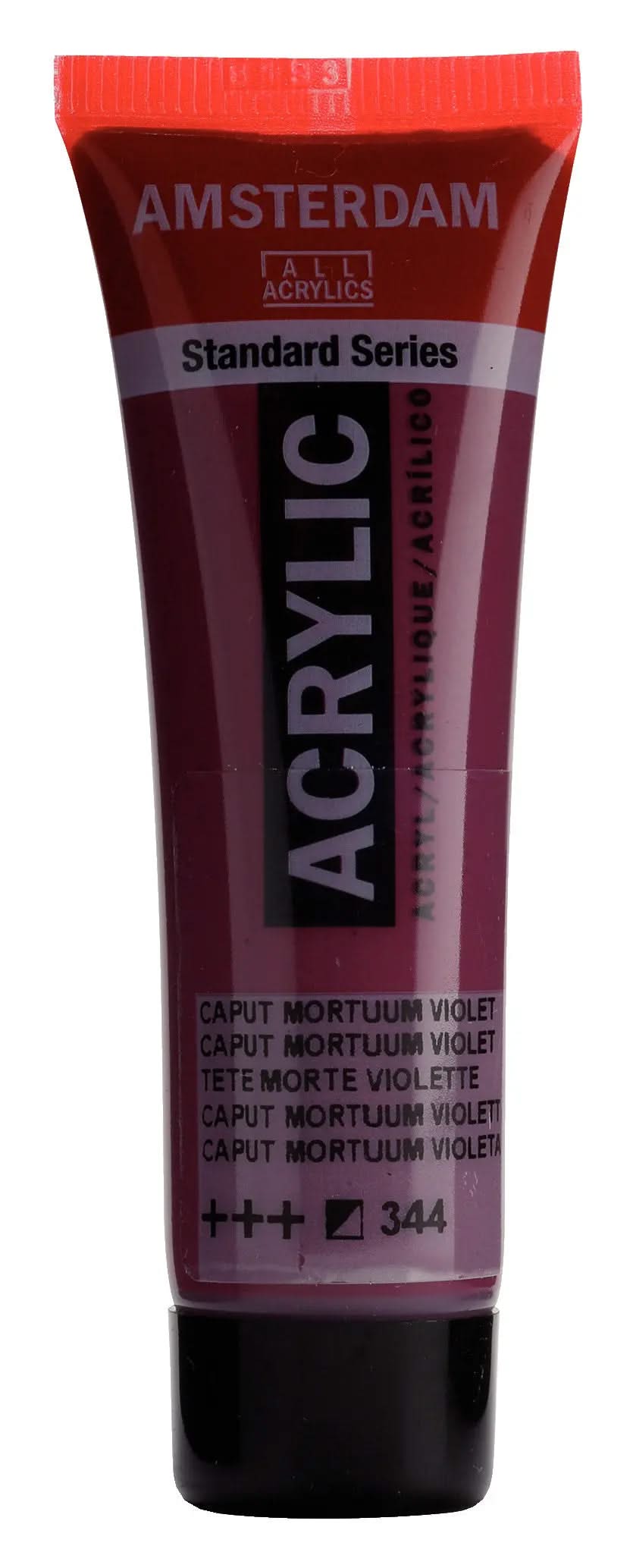 Amsterdam Standard Series Acrylfarbe Tube 20 ml Caput Mortuum Violett 344 - Kidis Art