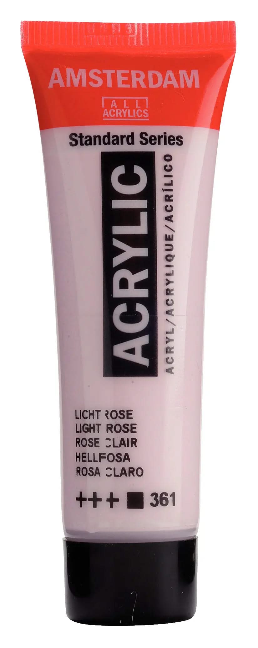 Amsterdam Standard Series Acrylfarbe Tube 20 ml Hellrosa 361 - Kidis Art