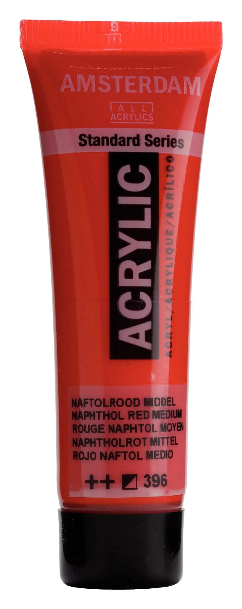 Amsterdam Standard Series Acrylfarbe Tube 20 ml Naphtholrot Mittel 396 - Kidis Art
