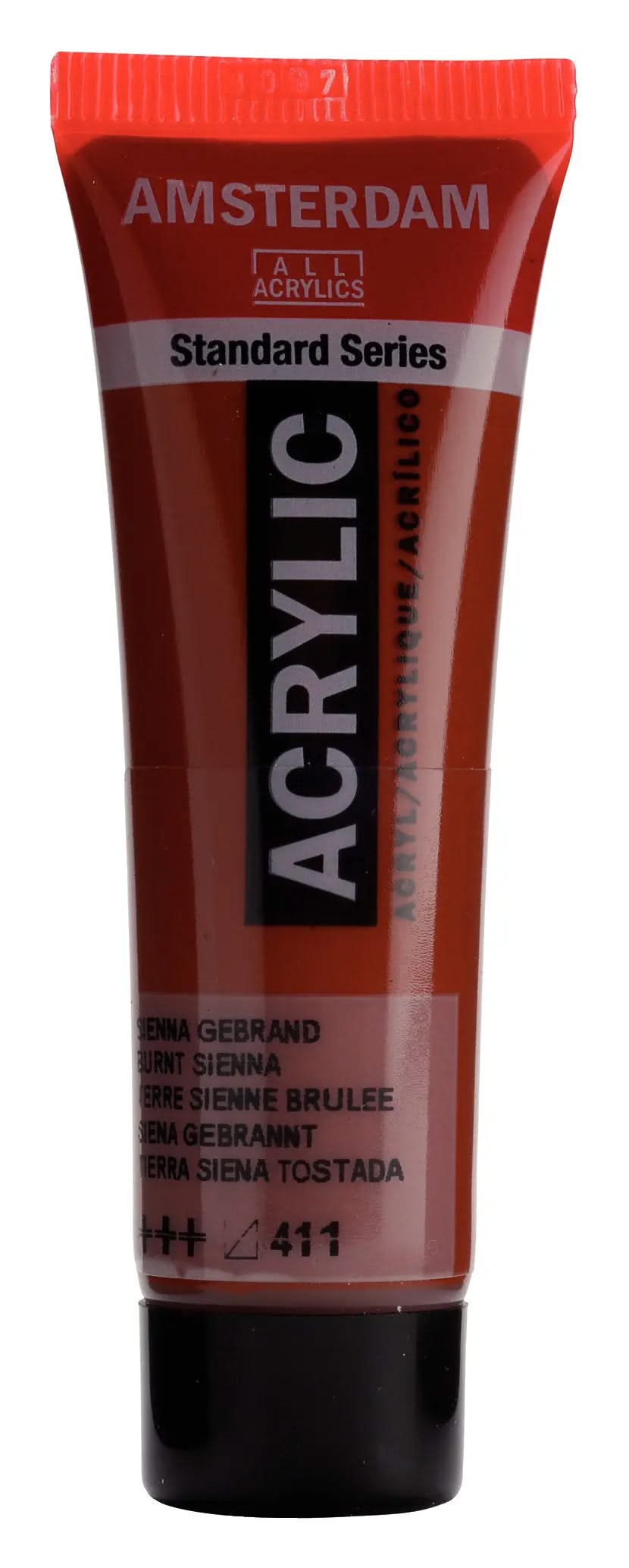 Amsterdam Standard Series Acrylfarbe Tube 20 ml Siena Gebrannt 411 - Kidis Art