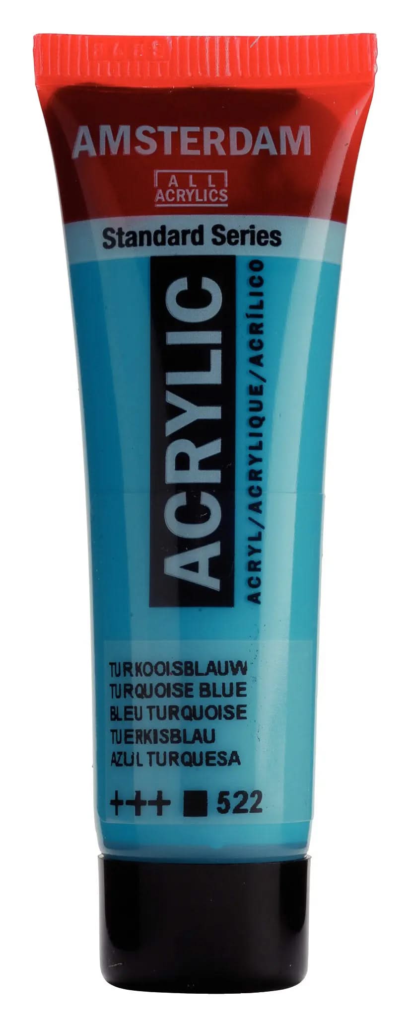 Amsterdam Standard Series Acrylfarbe Tube 20 ml Türkisblau 522 - Kidis Art