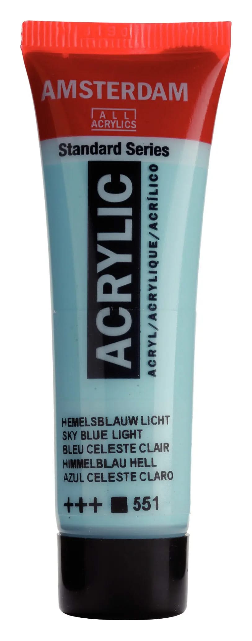 Amsterdam Standard Series Acrylfarbe Tube 20 ml Himmelblau Hell 551 - Kidis Art