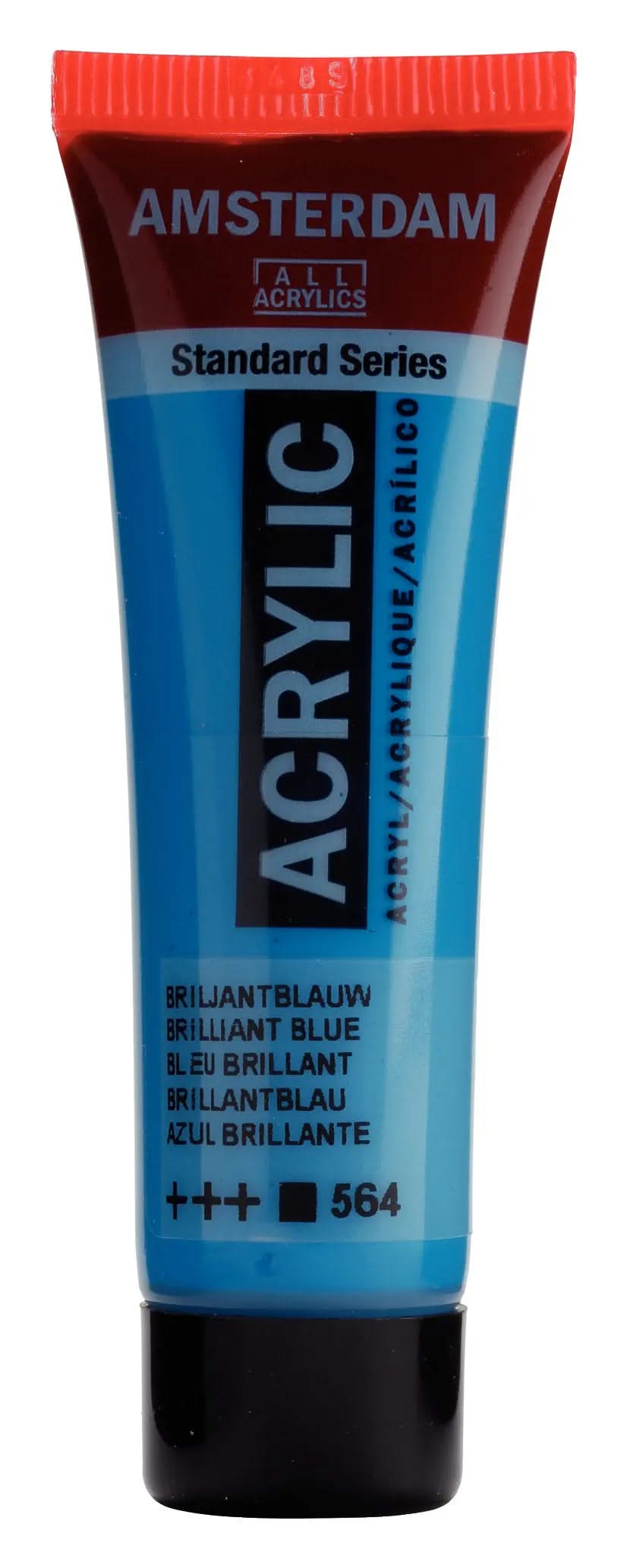 Amsterdam Standard Series Acrylfarbe Tube 20 ml Brillantblau 564 - Kidis Art