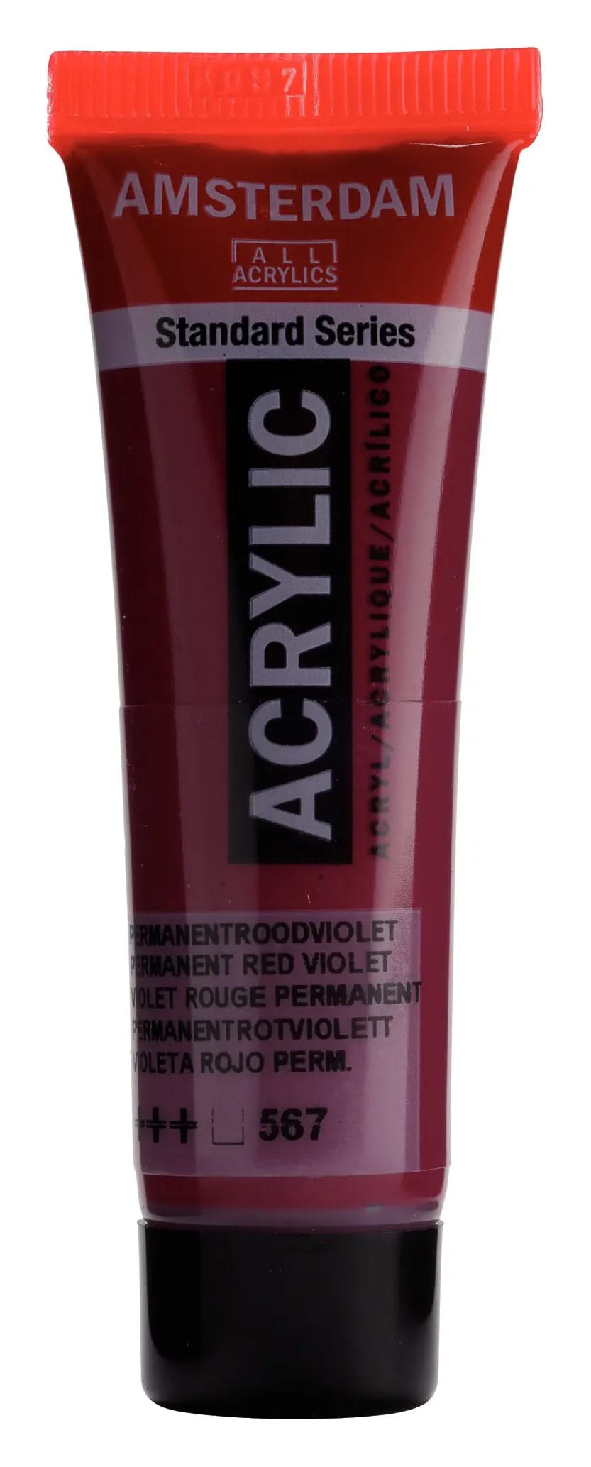 Amsterdam Standard Series Acrylfarbe Tube 20 ml Permanentrotviolett 567 - Kidis Art
