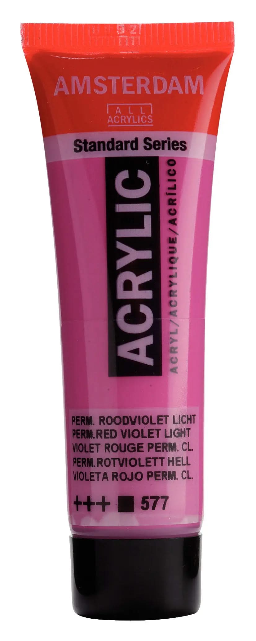 Amsterdam Standard Series Acrylfarbe Tube 20 ml Permanentrotviolett Hell 577 - Kidis Art