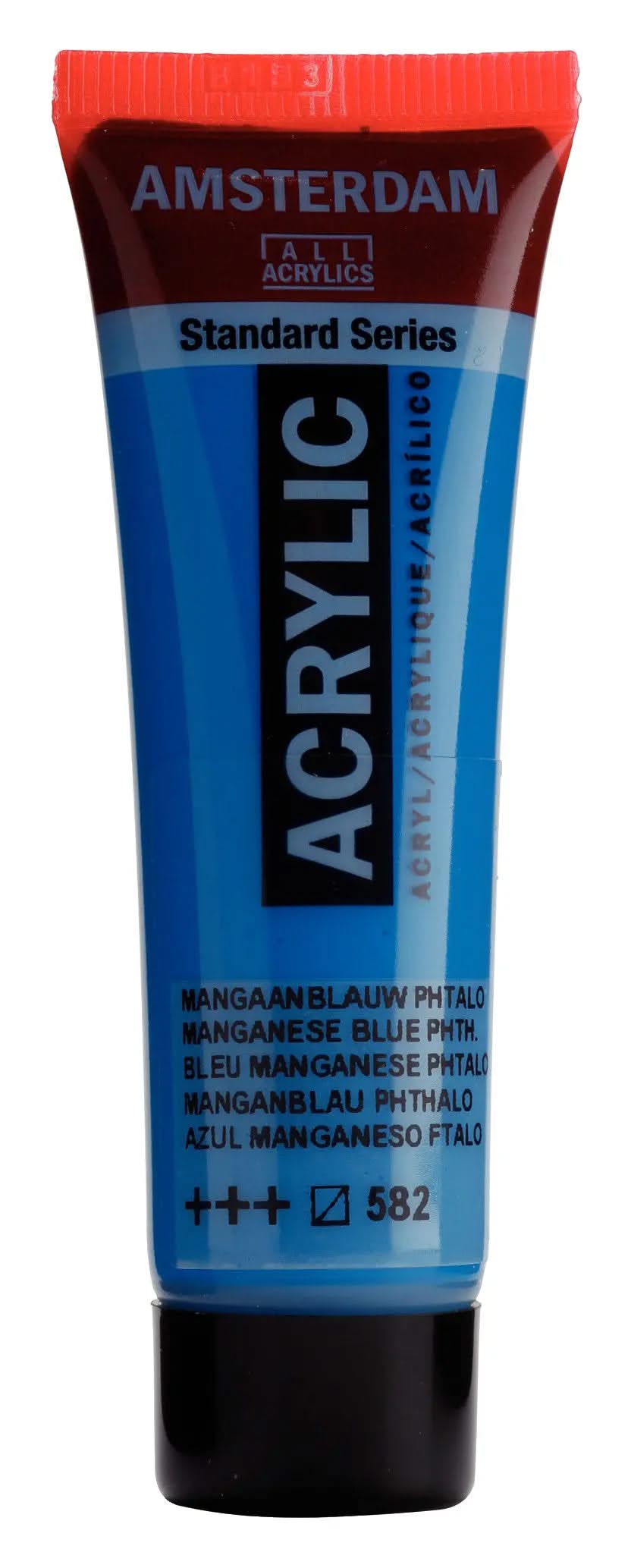 Amsterdam Standard Series Acrylfarbe Tube 20 ml Manganblau Phthalo 582 - Kidis Art