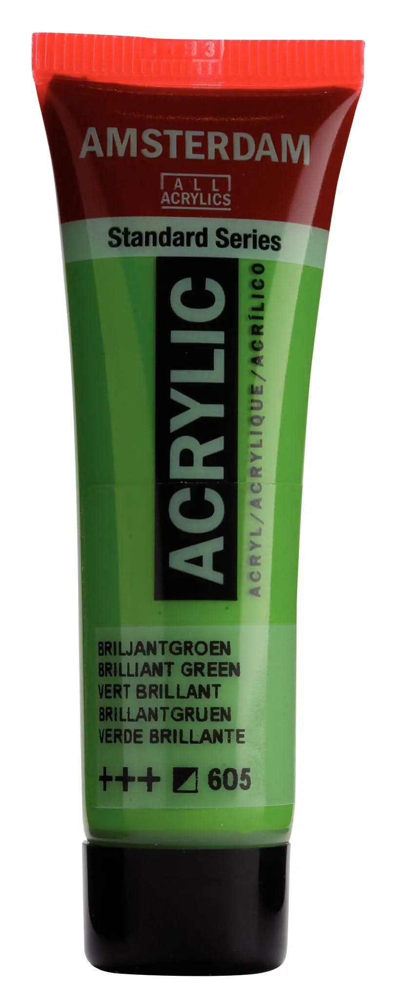 Amsterdam Standard Series Acrylfarbe Tube 20 ml Brillantgrün 605 - Kidis Art