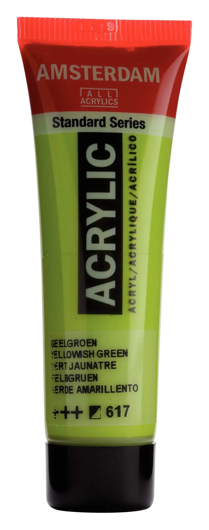 Amsterdam Standard Series Acrylfarbe Tube 20 ml Gelbgrün 617 - Kidis Art