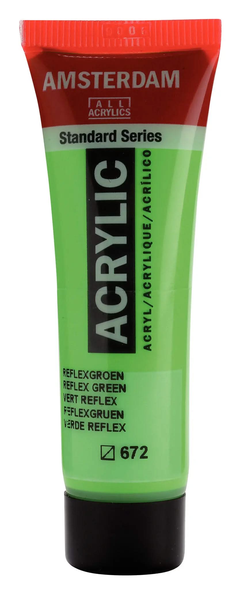 Amsterdam Standard Series Acrylfarbe Tube 20 ml Reflexgrün 672 - Kidis Art