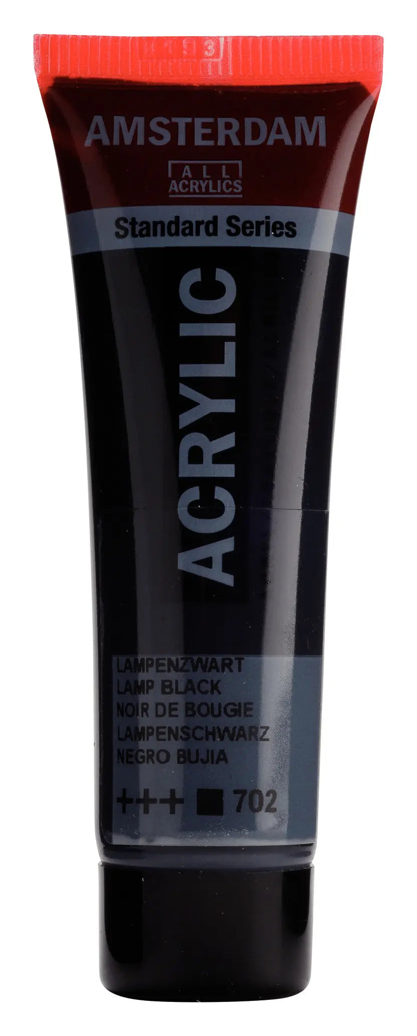 Amsterdam Standard Series Acrylfarbe Tube 20 ml Lampenschwarz 702