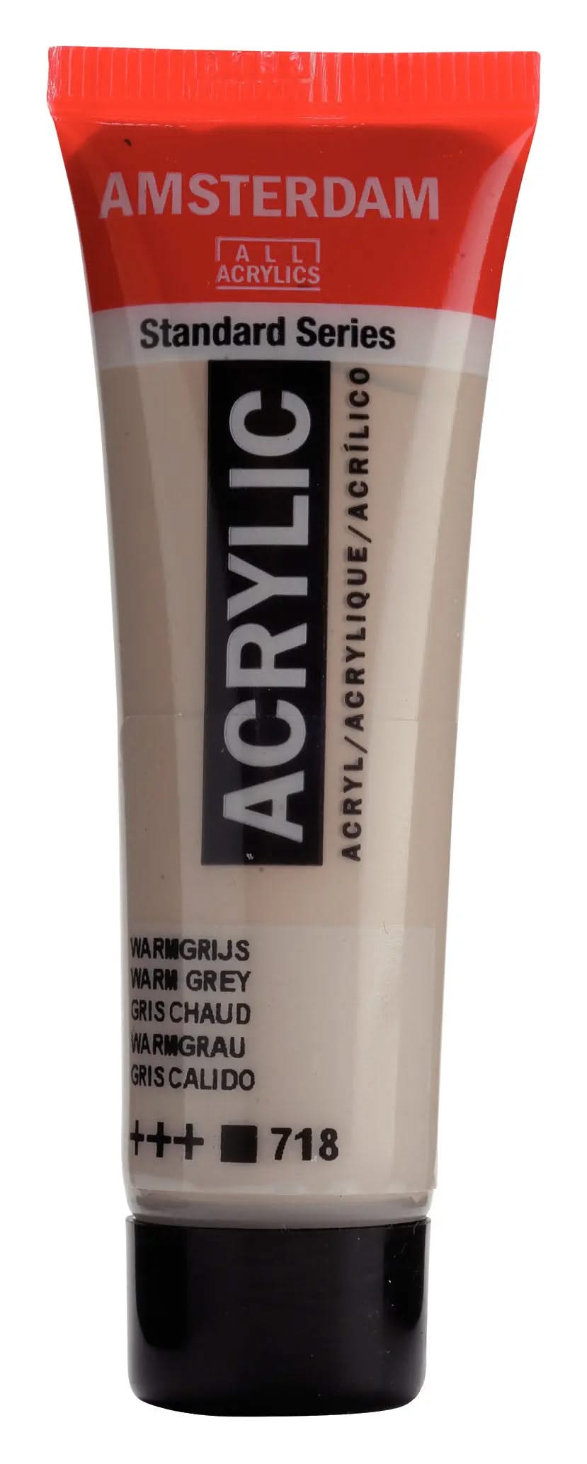 Amsterdam Standard Series Acrylfarbe Tube 20 ml Warmgrau 718 - Kidis Art