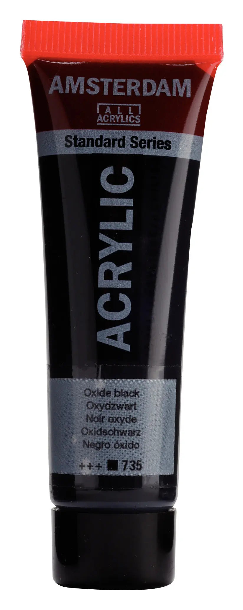 Amsterdam Standard Series Acrylfarbe Tube 20 ml Oxidschwarz 735