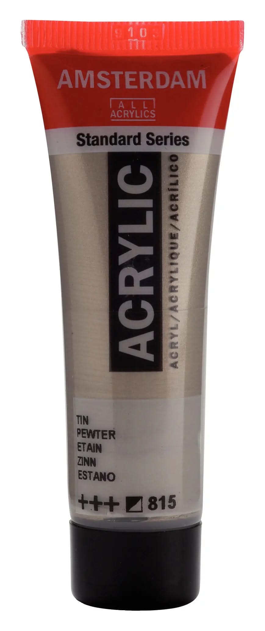 Amsterdam Standard Series Acrylfarbe Tube 20 ml Zinn 815 - Kidis Art