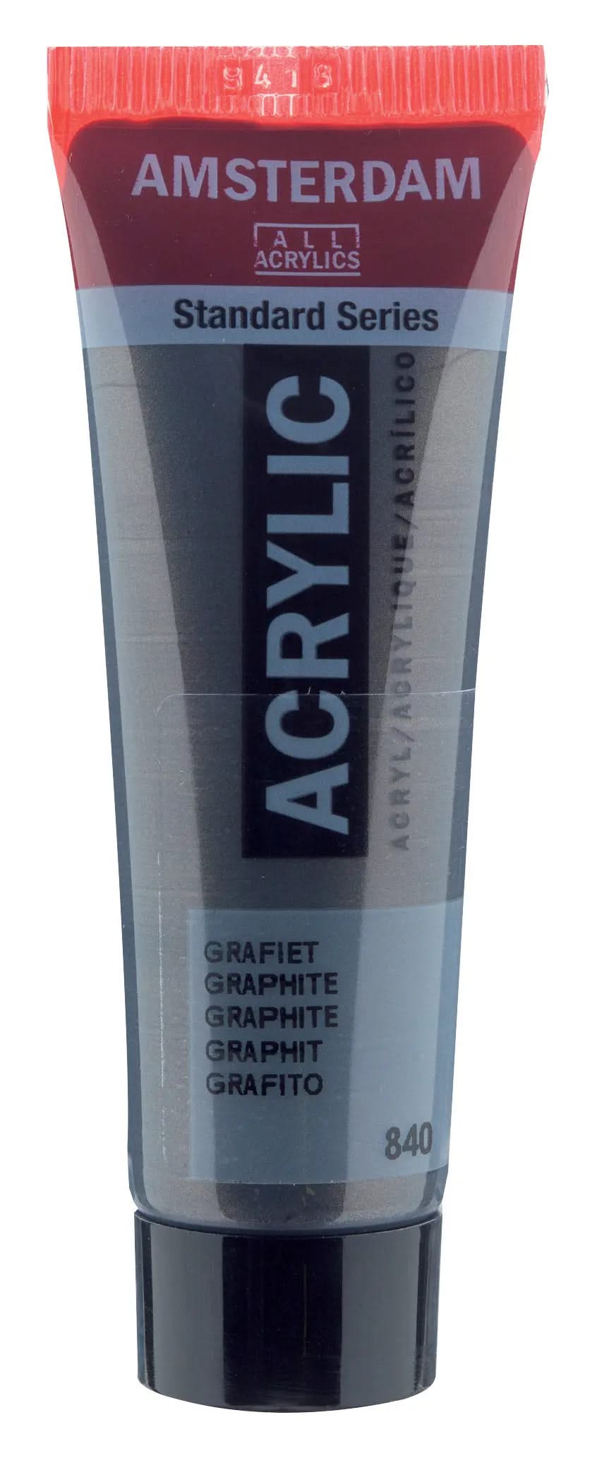 Amsterdam Standard Series Acrylfarbe Tube 20 ml Graphite 840 - Kidis Art