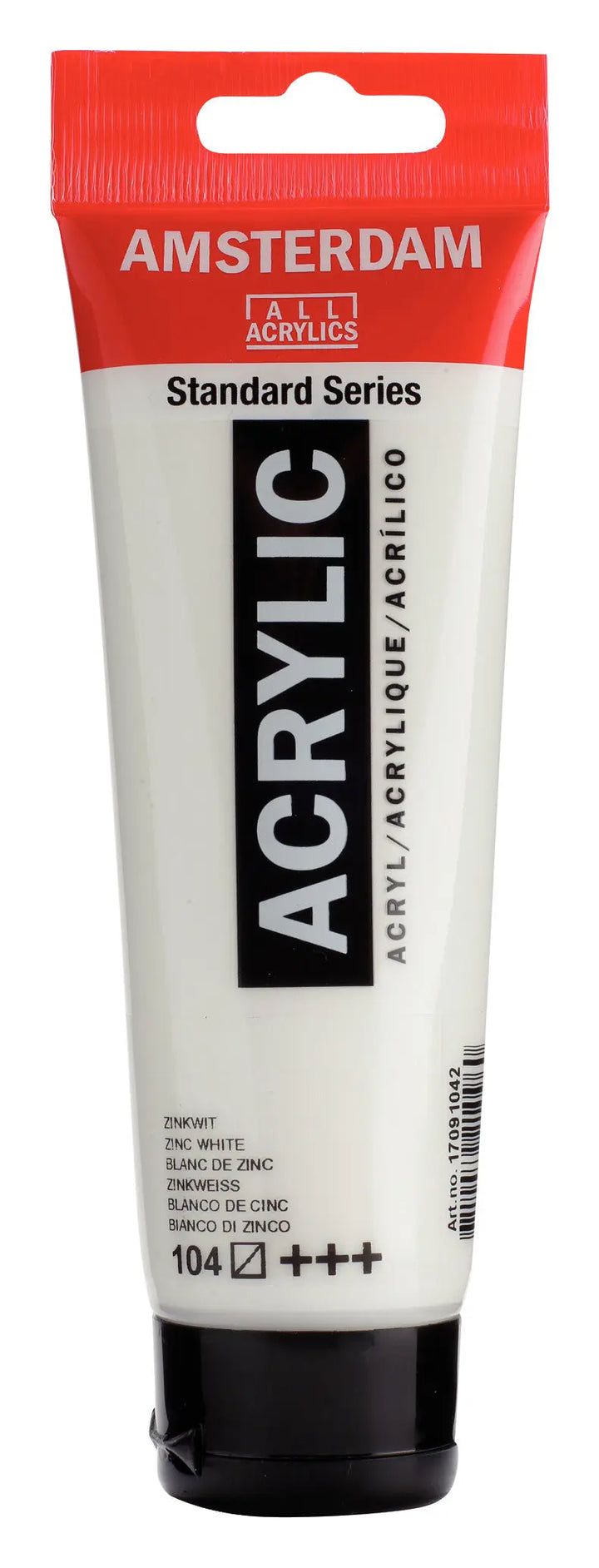 Amsterdam Standard Series Acrylfarbe Tube 120 ml Zinkweiß 104