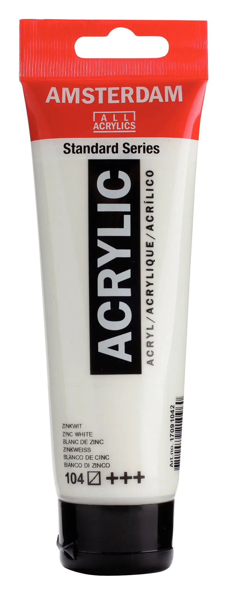 Amsterdam Standard Series Acrylfarbe Tube 120 ml Zinkweiß 104