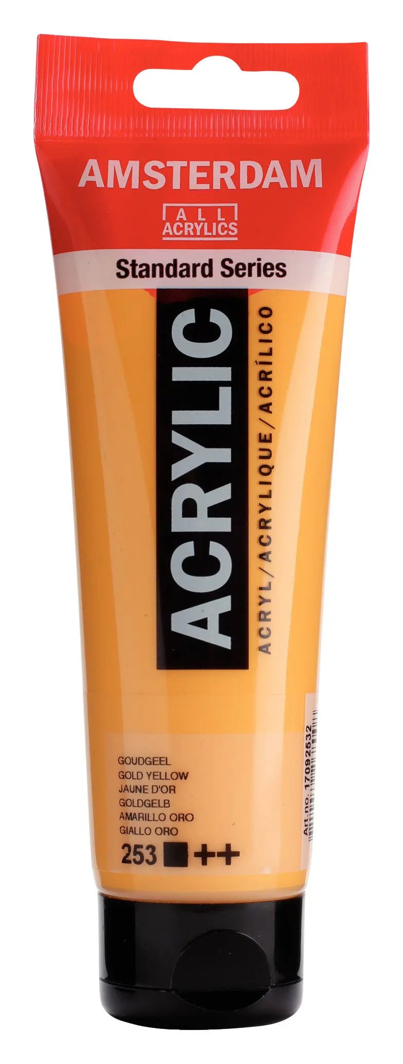 Amsterdam Standard Series Acrylfarbe Tube 120 ml Goldgelb 253