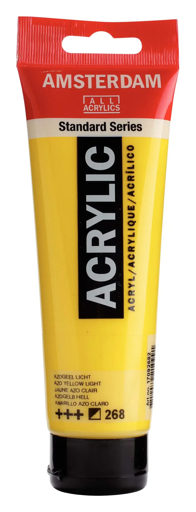 Amsterdam Standard Series Acrylfarbe Tube 120 ml Azogelb Hell 268 - Kidis Art