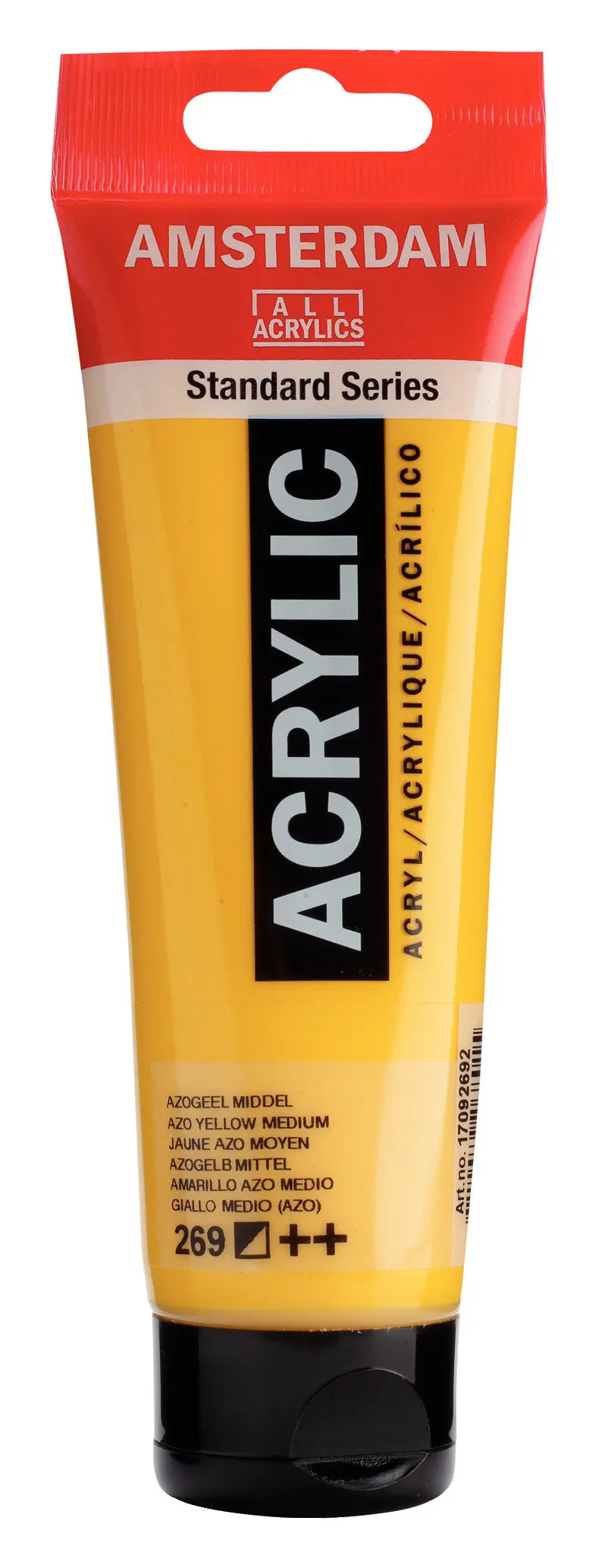 Amsterdam Standard Series Acrylfarbe Tube 120 ml Azogelb Mittel 269