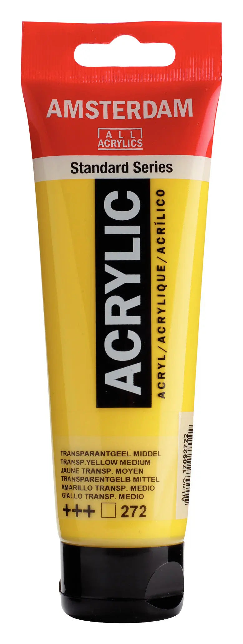 Amsterdam Standard Series Acrylfarbe Tube 120 ml Transparentgelb Mittel 272