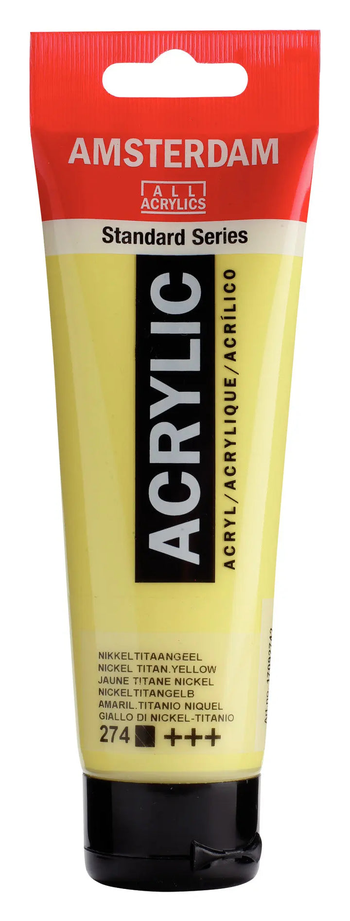Amsterdam Standard Series Acrylfarbe Tube 120 ml Nickeltitangelb 274