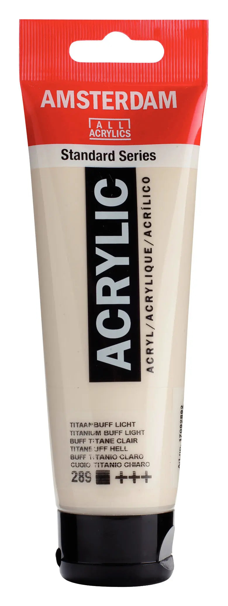 Amsterdam Standard Series Acrylfarbe Tube 120 ml Titanbuff Hell 289