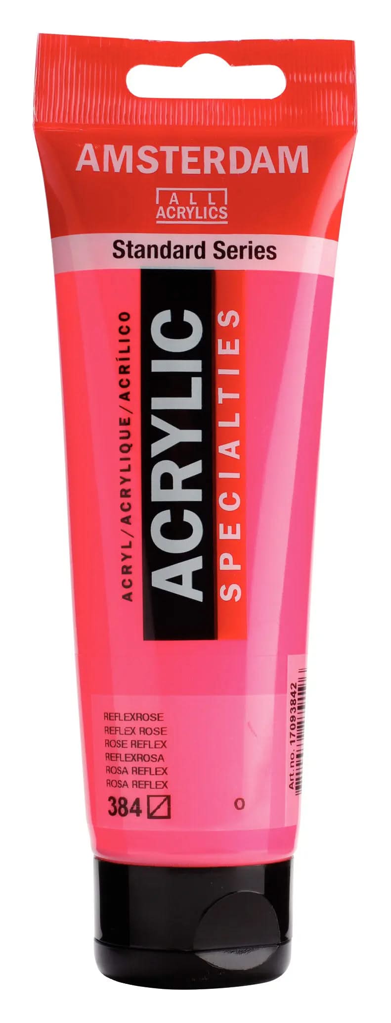 Amsterdam Standard Series Acrylfarbe Tube 120 ml Reflexrosa 384 - Kidis Art