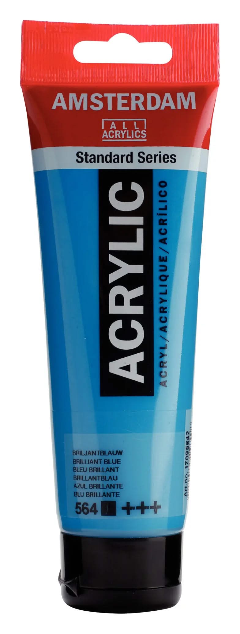 Amsterdam Standard Series Acrylfarbe Tube 120 ml Brillantblau 564 - Kidis Art