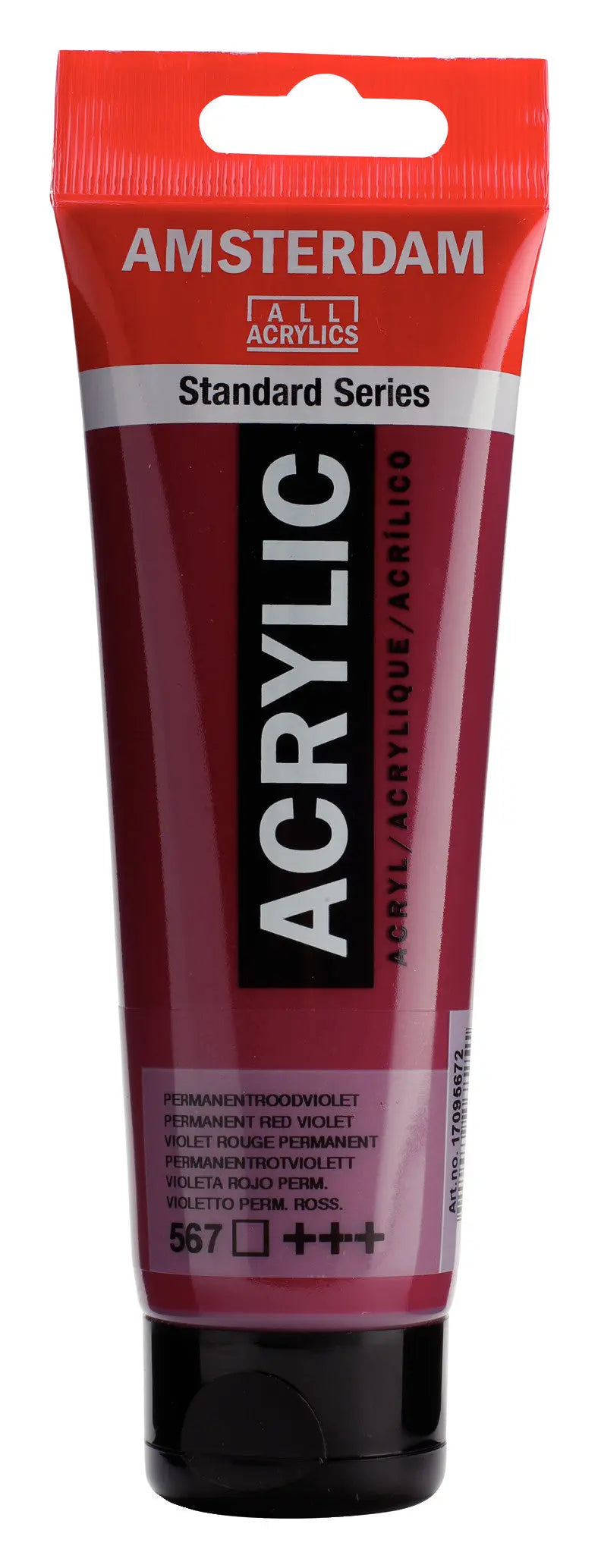 Amsterdam Standard Series Acrylfarbe Tube 120 ml Permanentrotviolett 567