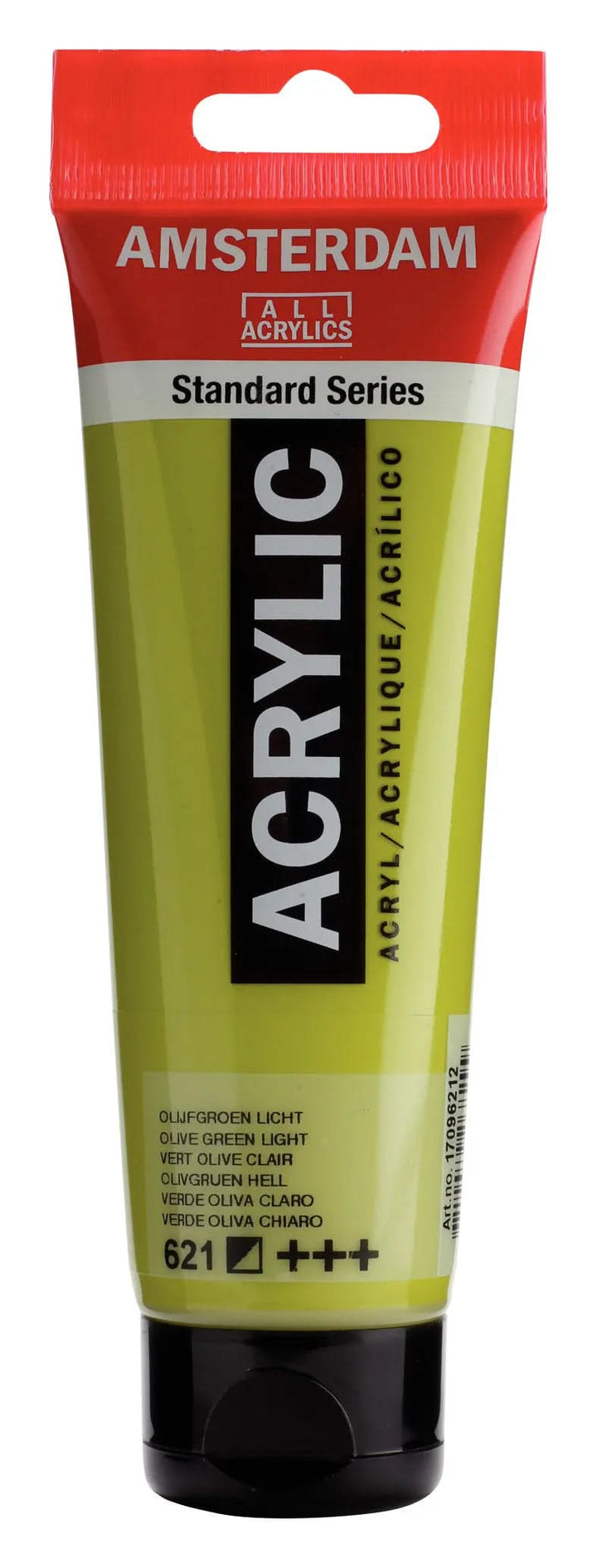 Amsterdam Standard Series Acrylfarbe Tube 120 ml Olivgrün Hell 621 - Kidis Art