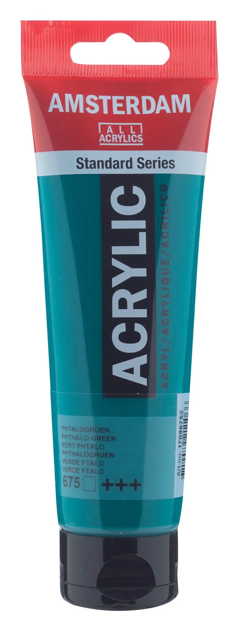 Amsterdam Standard Series Acrylfarbe Tube 120 ml Phthalogrün 675 - Kidis Art