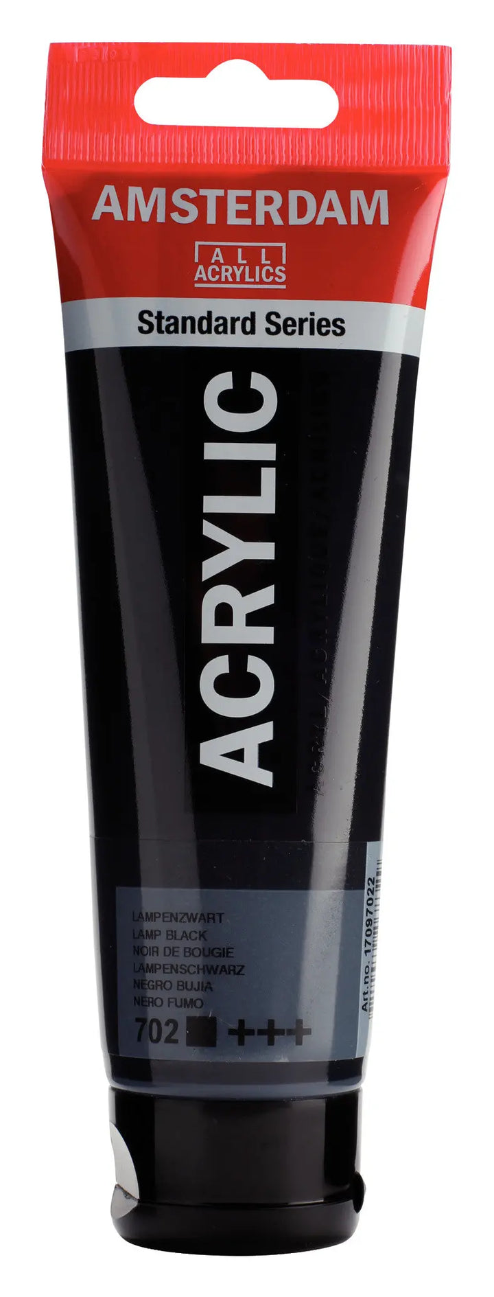 Amsterdam Standard Series Acrylfarbe Tube 120 ml Lampenschwarz 702