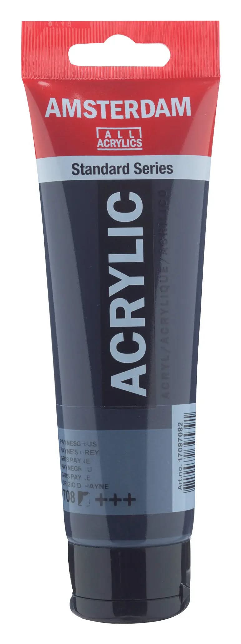 Amsterdam Standard Series Acrylfarbe Tube 120 ml Paynegrau 708 - Kidis Art