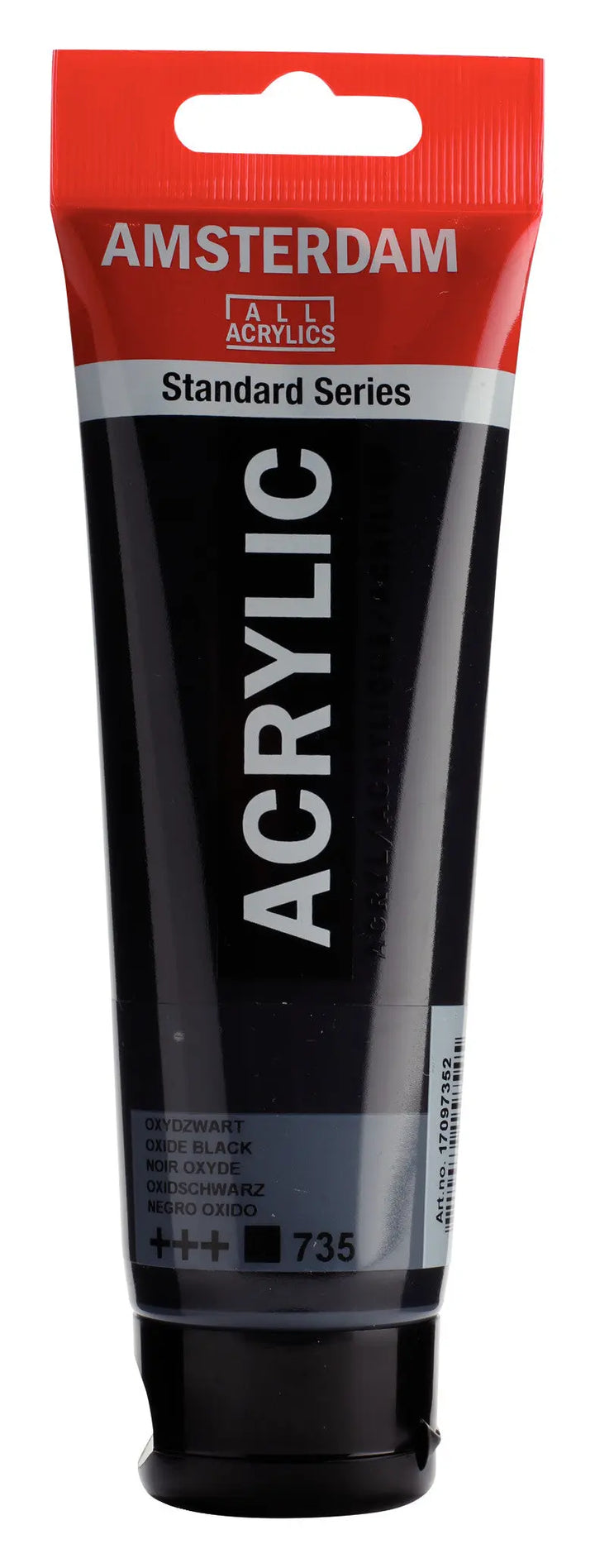 Amsterdam Standard Series Acrylfarbe Tube 120 ml Oxidschwarz 735