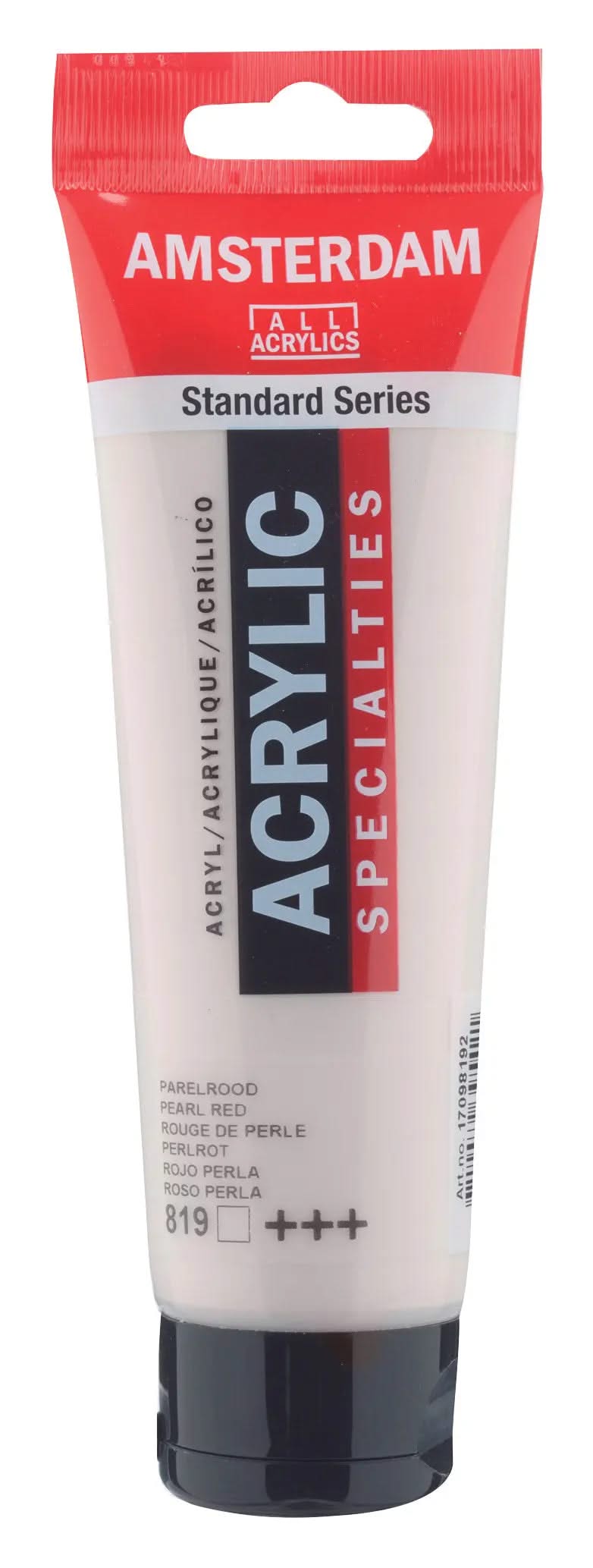 Amsterdam Standard Series Acrylfarbe Tube 120 ml Perlrot 819 - Kidis Art