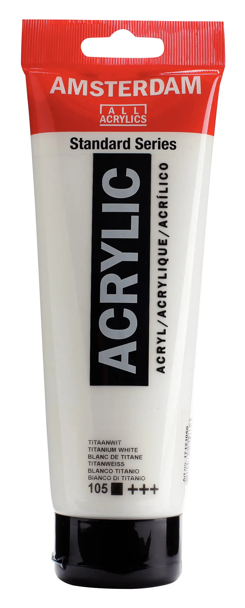 Amsterdam Standard Series Acrylfarbe Tube 250 ml Titanweiß 105