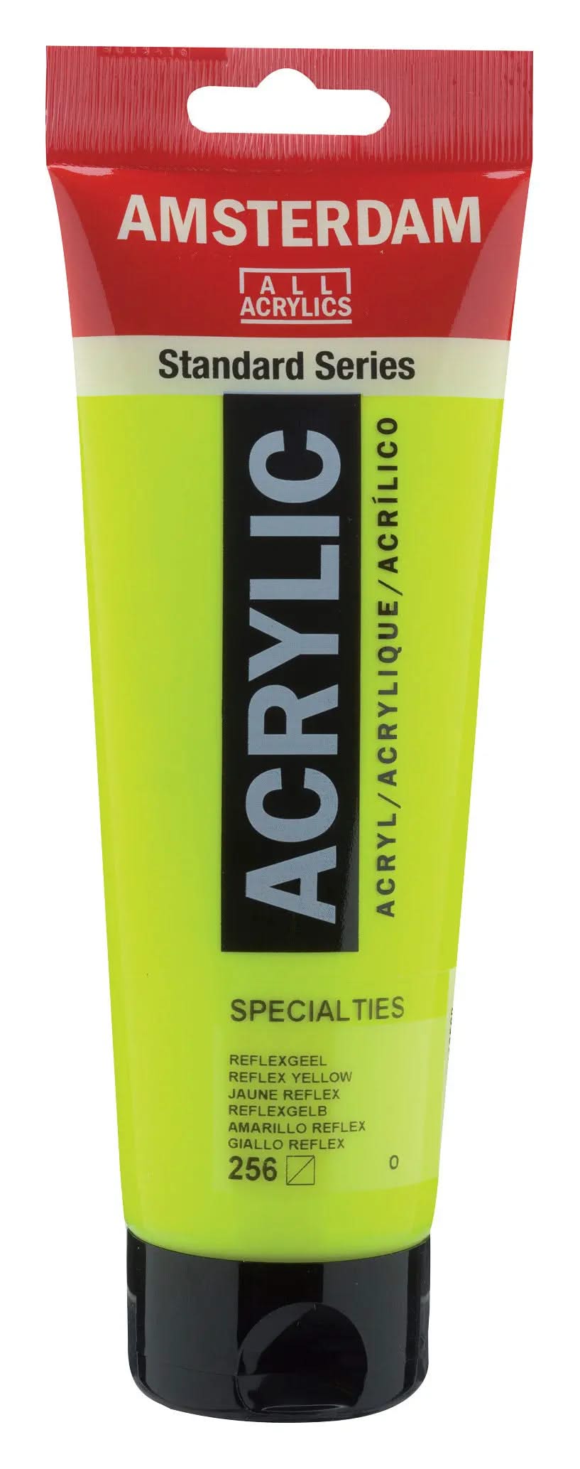 Amsterdam Standard Series Acrylfarbe Tube 250 ml Reflexgelb 256 - Kidis Art