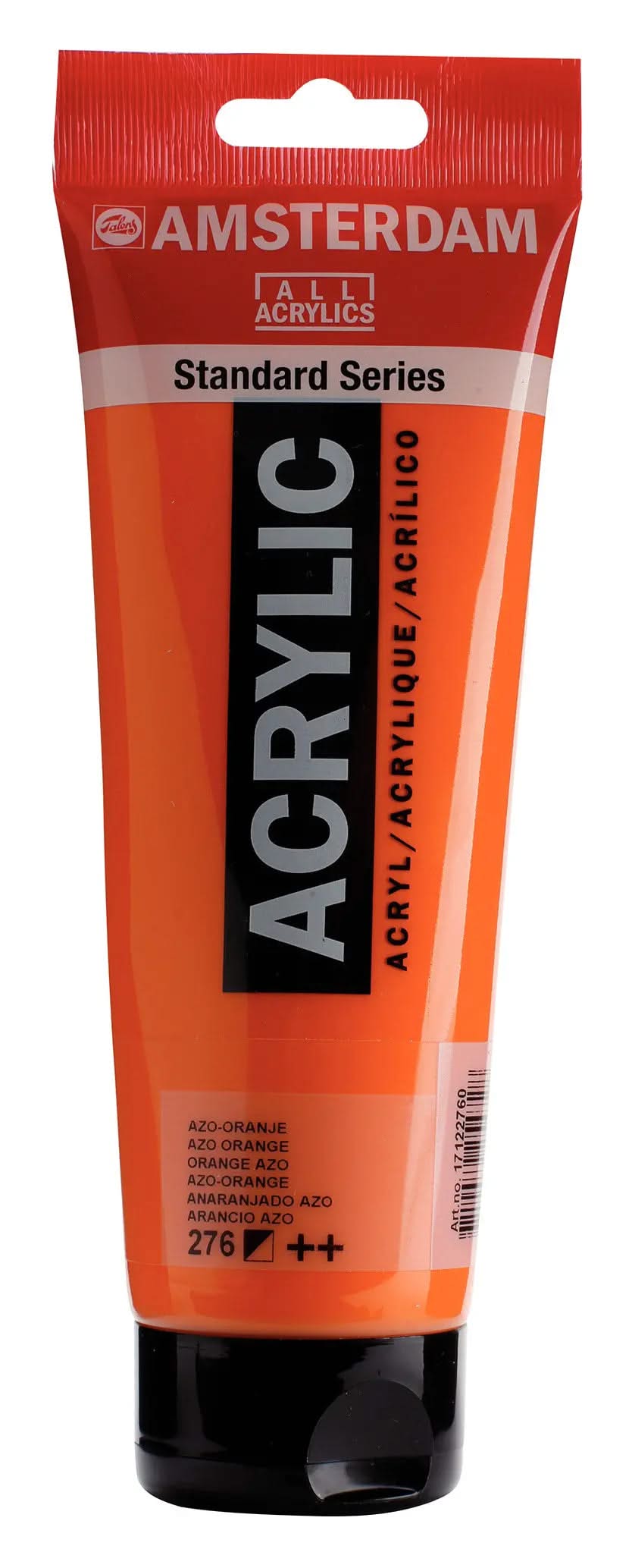 Amsterdam Standard Series Acrylfarbe Tube 250 ml Azo-Orange 276 - Kidis Art