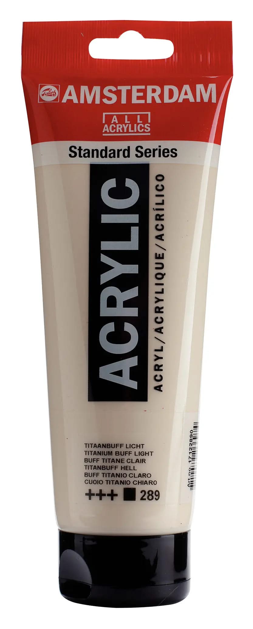 Amsterdam Standard Series Acrylfarbe Tube 250 ml Titanbuff Hell 289 - Kidis Art