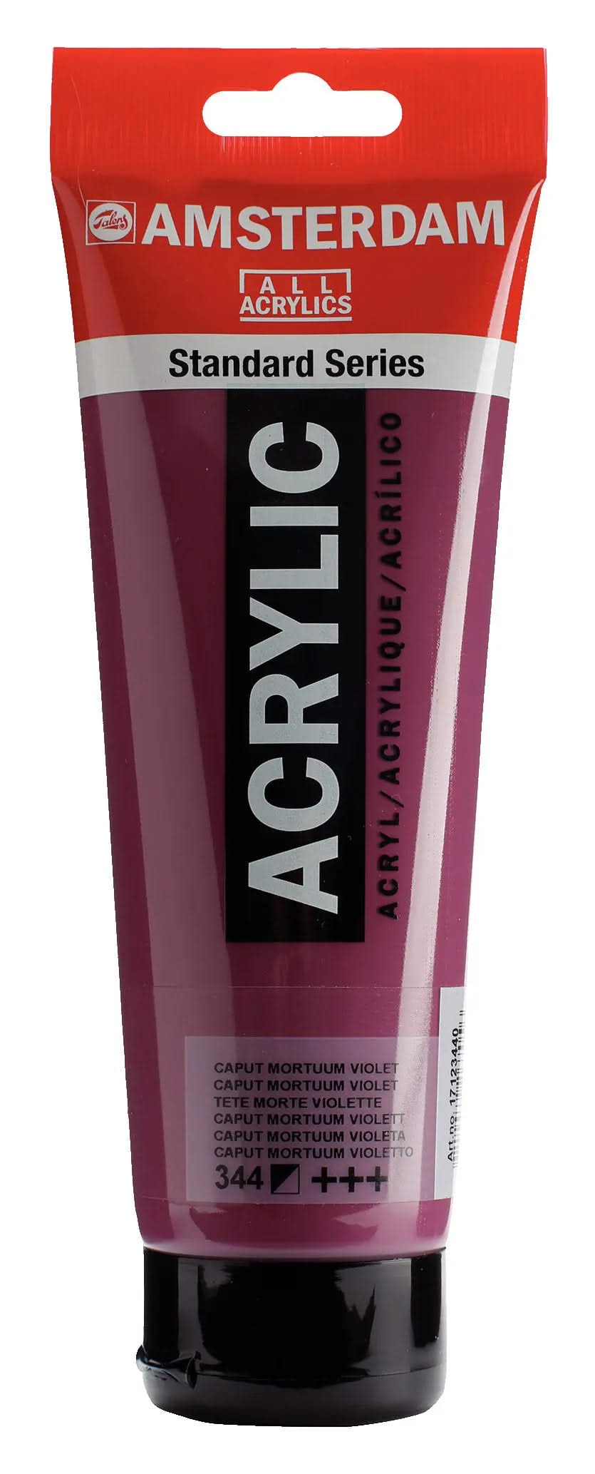 Amsterdam Standard Series Acrylfarbe Tube 250 ml Caput Mortuum Violett 344 - Kidis Art