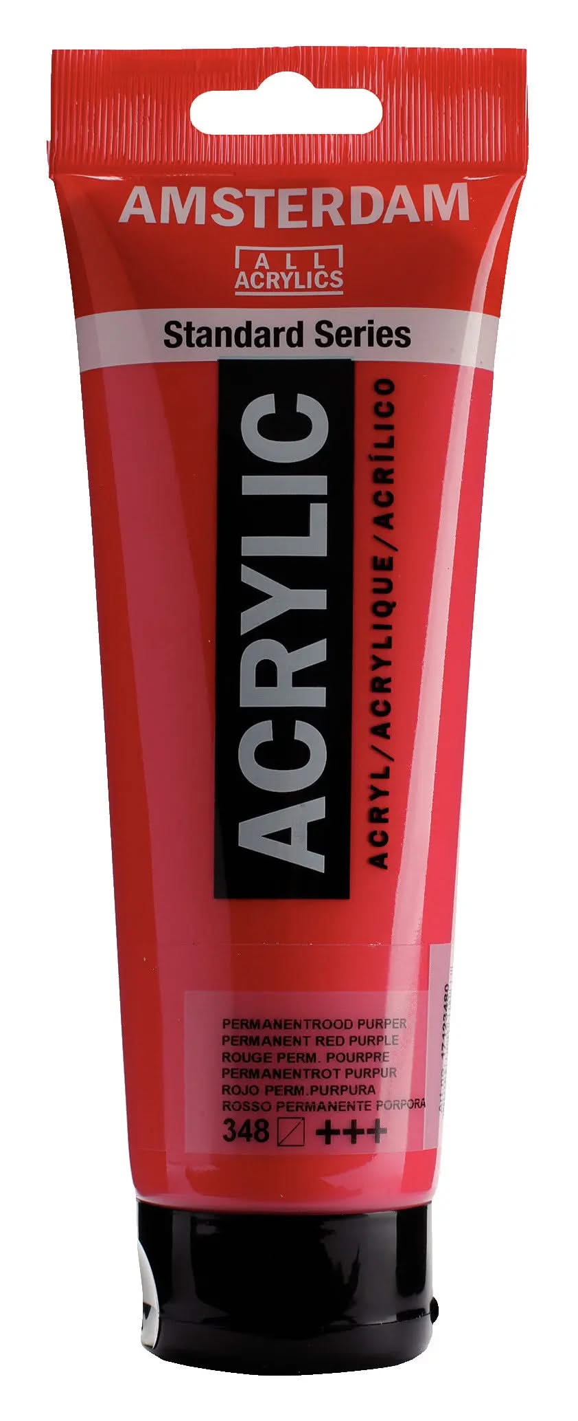 Amsterdam Standard Series Acrylfarbe Tube 250 ml Permanentrot Purpur 348 - Kidis Art