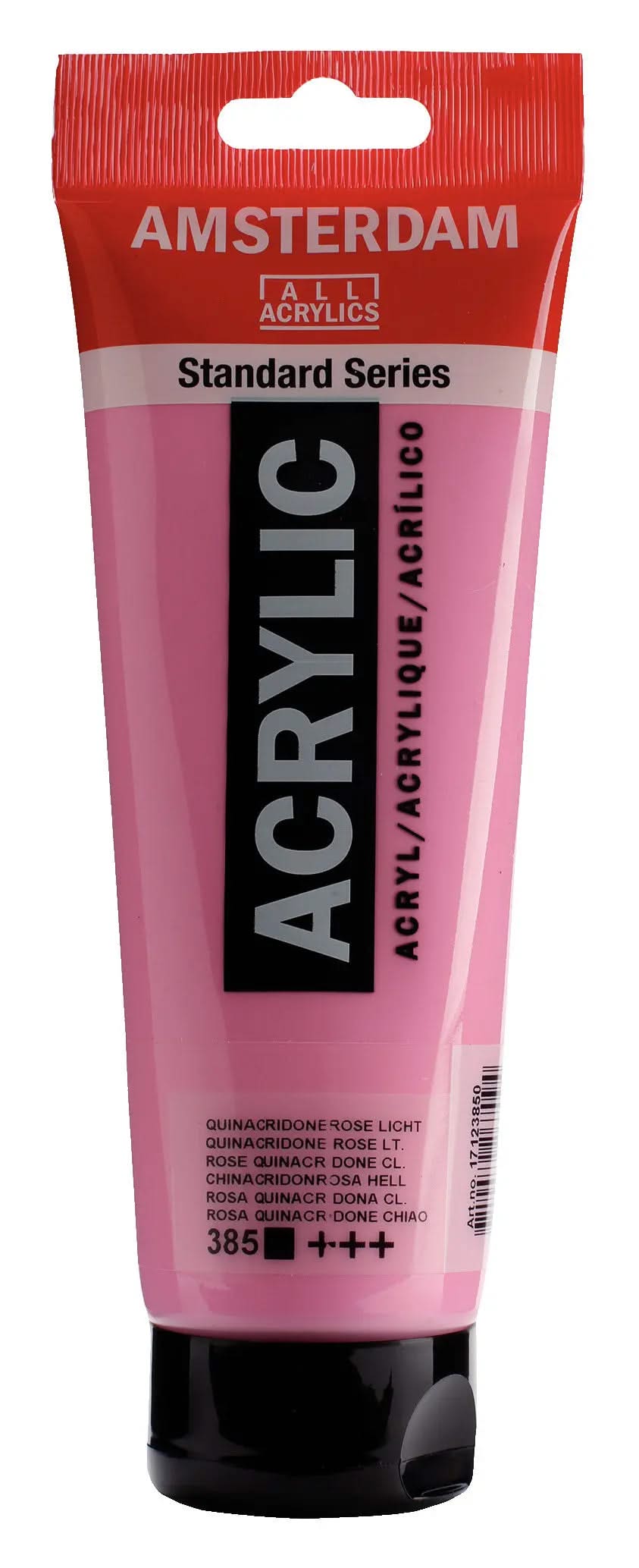 Amsterdam Standard Series Acrylfarbe Tube 250 ml Chinacridonrosa Hell 385 - Kidis Art